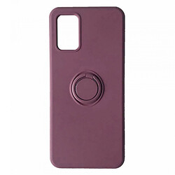Чехол (накладка) Samsung A025 Galaxy A02S / M025 Galaxy M02s, Ring Color, Cherry Purple, Фиолетовый