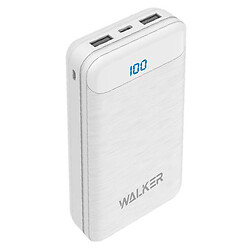 Портативна батарея (Power Bank) Walker WB-525, 20000 mAh, Білий