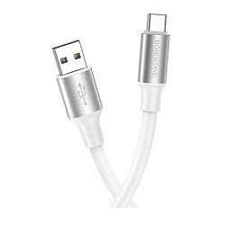 USB кабель Borofone BX82, Type-C, 1.0 м., Білий