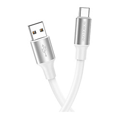 USB кабель Borofone BX82, Type-C, 1.0 м., Белый