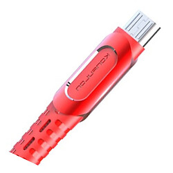 USB кабель, MicroUSB, 1.0 м., Червоний
