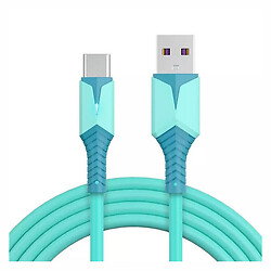USB кабель, Type-C, 1.0 м., Синій