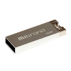 USB Flash Mibrand USB 2.0 Chameleon, 32 Гб., Серебряный