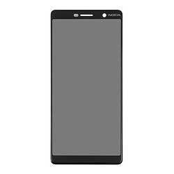 Дисплей (екран) Nokia 7 Plus, Original (PRC), З сенсорним склом, Без рамки, Чорний