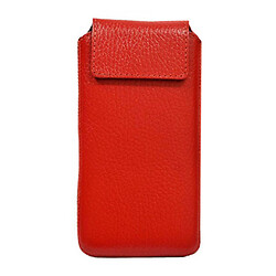 Чехол (карман) Nokia 150 Dual Sim, GRAND КМ, Красный