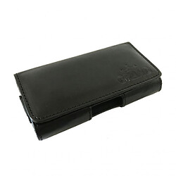 Чехол (карман) Nokia 220 Dual Sim, GRAND Premium, Черный