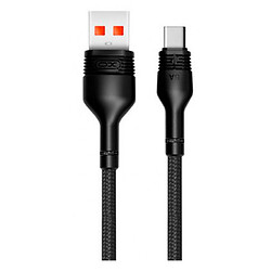 USB кабель XO NB55, Type-C, 1.0 м., Черный