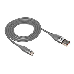 USB кабель Walker C735, Type-C, 1.0 м., Серый