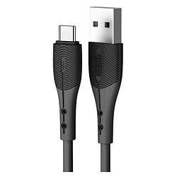 USB кабель XO NB159, Type-C, 1.0 м., Черный