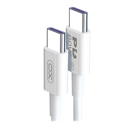 USB кабель XO NB-Q190B, Type-C, 2.0 м., Білий