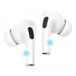 Bluetooth-гарнитура Borofone BW27 True, Стерео, Белый