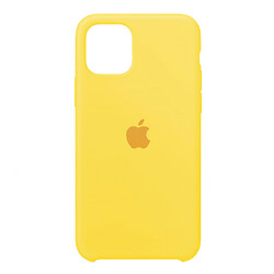 Чохол (накладка) Apple iPhone 14 Pro Max, Original Soft Case, Жовтий