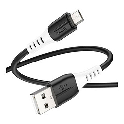 USB кабель Hoco X82, MicroUSB, 1.0 м., Чорний