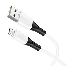 USB кабель Hoco X82, MicroUSB, 1.0 м., Білий