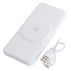 Портативная батарея (Power Bank) USAMS US-CD171 PB62, 10000 mAh, Білий