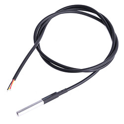 Датчик температуры DS18B20 з кабелем 1м (2-line режим підтримується)
