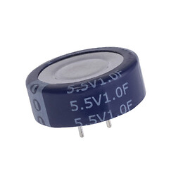 Іоністор 1F 5,5V P=6mm (SE-5R5-D105VYC) (KG 1F/5.5c)