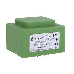 Трансформатор TEZ16/D/15V (TEZ16/D230/15V)
