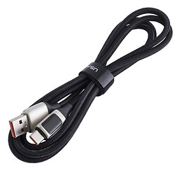USB кабель USAMS US-SJ544 U78, Type-C, 1.2 м., Білий