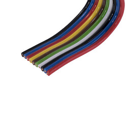 Шлейф TLWY10/0.20-BQ Cable (кабель ленточный многоцветный 10х0,20мм.кв., Cu, PVC, 300V)