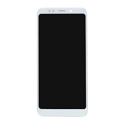 Дисплей (екран) Xiaomi Redmi 5 Plus, Original (100%), З сенсорним склом, З рамкою, Білий