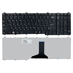 Клавиатура Toshiba C650, Черный