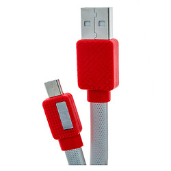 USB кабель IZI MD-12, MicroUSB, 1.0 м., Белый