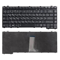 Клавіатура для ноутбука Toshiba Satellite A200/A210/A300/L300/L450, Чорний