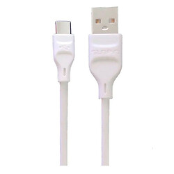 USB кабель Sunpin CC-01, Type-C, 1.0 м., Білий