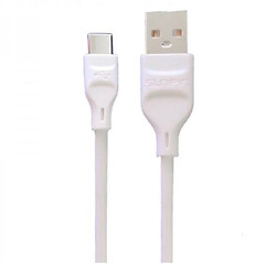 USB кабель Sunpin SC-05, Type-C, 1.0 м., Білий