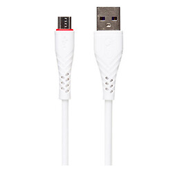 USB кабель SkyDolphin S02V, MicroUSB, 1.0 м., Белый