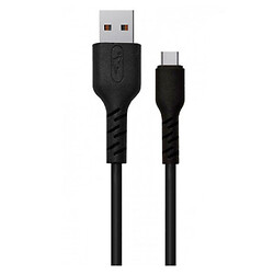 USB кабель SkyDolphin S07T, Type-C, 1.0 м., Чорний