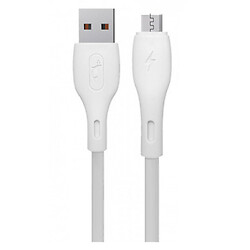 USB кабель SkyDolphin S22V, MicroUSB, 1.0 м., Білий