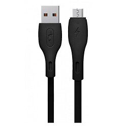 USB кабель SkyDolphin S22V, MicroUSB, 1.0 м., Чорний