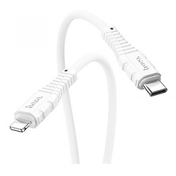 USB кабель Hoco X67 Nano Apple iPhone SE 2022 / iPhone 14 Pro Max / iPhone 14 Plus / iPhone 14 Pro / iPhone 14 / iPhone 13 Pro / iPhone 13 Mini / iPhone 13 / iPhone 13 Pro Max / iPhone 12 Mini / iPhone 12 Pro Max / iPhone 12 Pro, Lightning, 1.0 м., Білий