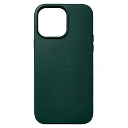 Чохол (накладка) Apple iPhone 14, Leather Case Color, Dark Green, Зелений
