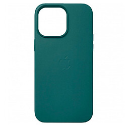 Чохол (накладка) Apple iPhone 14 Pro, Leather Case Color, Pine Green, Зелений