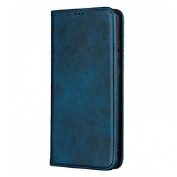 Чохол (книжка) OPPO A76, Leather Case Fold, Темно синій, Синій