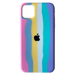 Чохол (накладка) Apple iPhone 11 Pro Max, Colorfull Soft Case, Rainbow 3