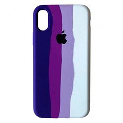 Чохол (накладка) Apple iPhone X / iPhone XS, Colorfull Soft Case, Rainbow 6