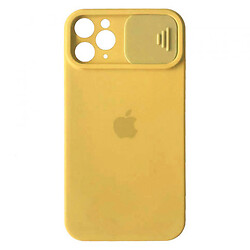 Чехол (накладка) Apple iPhone 12 Pro, SLIDER Full Camera, Желтый
