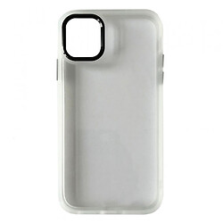 Чохол (накладка) Apple iPhone 13, Crystal Case Guard, White Black, Білий