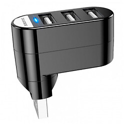 USB Hub Borofone DH3, Type-C, Черный