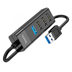 USB Hub Hoco HB25, USB, Черный