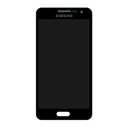 Дисплей (екран) Samsung A300F Galaxy A3 / A300H Galaxy A3, З сенсорним склом, Без рамки, Amoled, Чорний