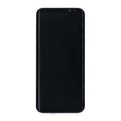 Дисплей (екран) Samsung G950 Galaxy S8, З сенсорним склом, З рамкою, OLED, Срібний