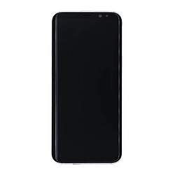 Дисплей (экран) Samsung G955 Galaxy S8 Plus, с сенсорным стеклом, с рамкой, Amoled, серый