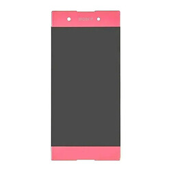 Дисплей (екран) Sony G3412 Xperia XA1 Plus Dual / G3416 Xperia XA1 Plus / G3421 Xperia XA1 Plus / G3423 Xperia XA1 Plus / G3426 Xperia XA1 Plus, High quality, Без рамки, З сенсорним склом, Рожевий