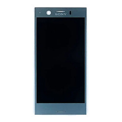 Дисплей (екран) Sony G8341 Xperia XZ1 / G8342 Xperia XZ1, Original (100%), Без рамки, З сенсорним склом, Синій