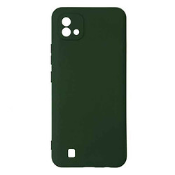 Чехол (накладка) OPPO Realme C11, Silicone Classic Case, Dark Green, Зеленый